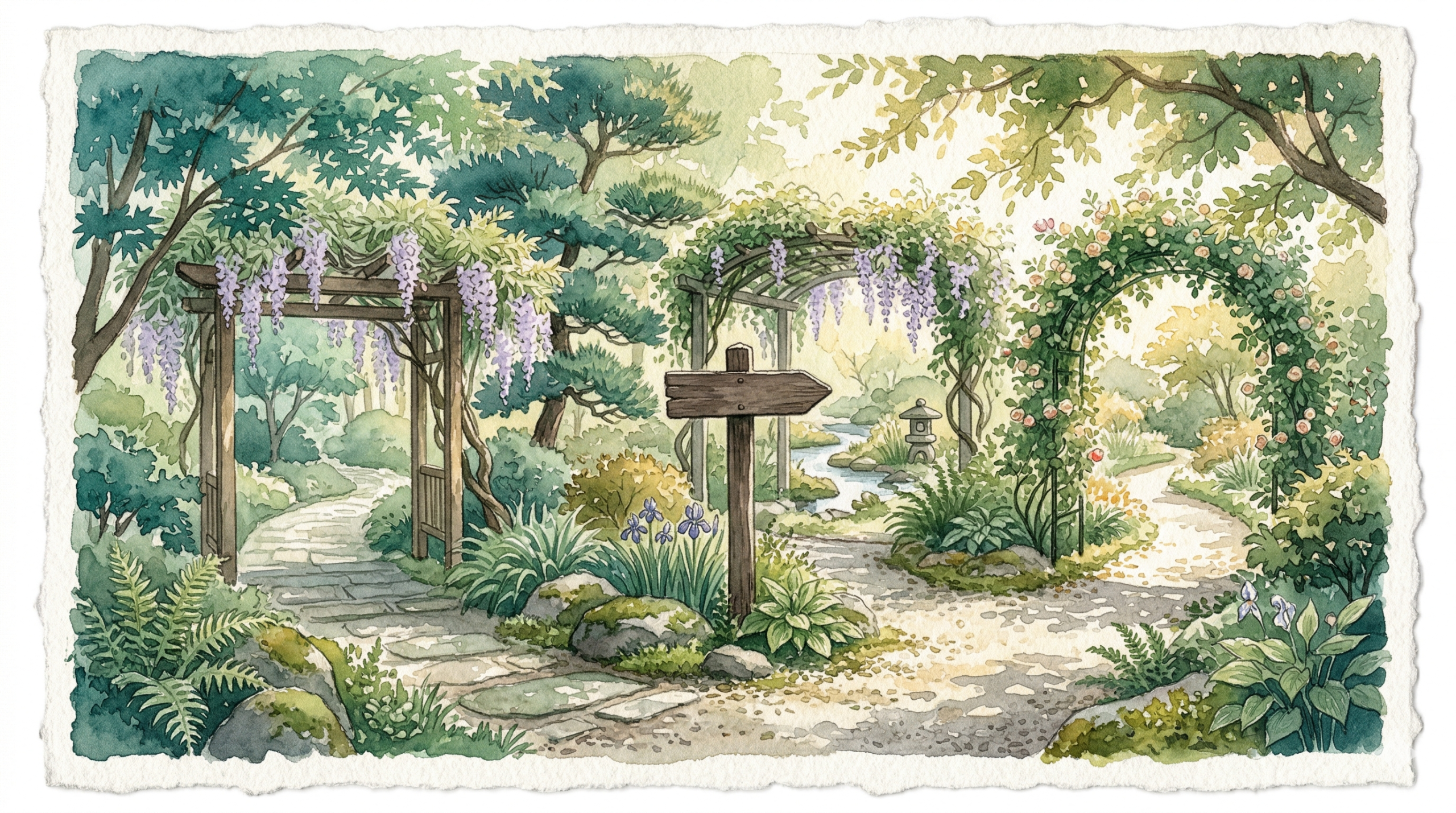 Japanese watercolor painting for finding the right bipolar disorder treatment online vs in person care