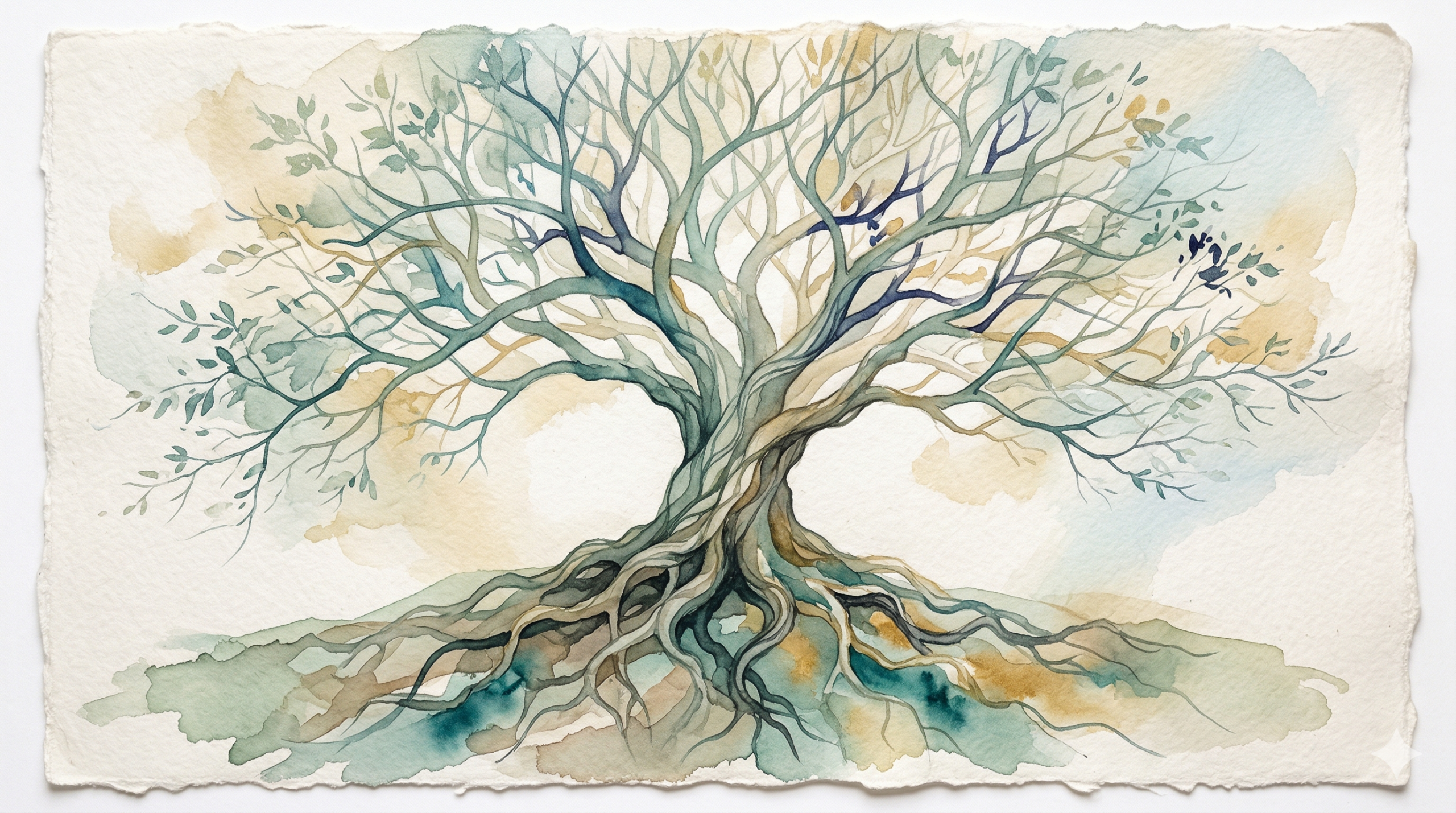 Japanese watercolor painting for is bipolar genetic